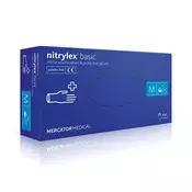 Rukavice jednokratne od nitrila 100kom Basic M