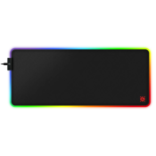 Podloga Gaming Defender Black XXL hub light RGB