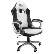 Gejmerska stolica White Shark Phantom Black/White