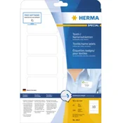 Herma etikete Superprint za tekstil, 80x50 mm, 25/1