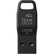 TeamGroup USB fleš memorija TS53128GB01, 128GB, S5, USB 3.2, Crna