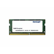 Patriot Signature Line pomnilnik (RAM) za prenosnik, 16 GB DDR4, 2666 MHz, CL19 (PSD416G266681S)