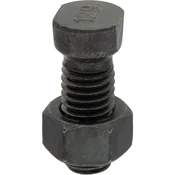 Vijak pluga z matico 1/2” UNC dolžine 39 mm razreda 12.9 za kmetijski plug 1239GB