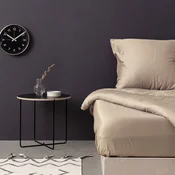 De Beige Satin Fitted Sheet - Double XL