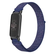 INF Združljiv z Fitbit Luxe - Nastavljiv športni zapestni pas iz najlona Blue, (5000116902)