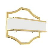 Open Design OR84832 - Zidno svetlo GERDO 2xE14/12W/230V zlatna/bela
