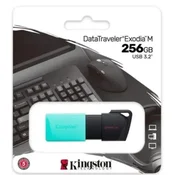 Kingston DTXM/256GB USB fleš memorija, 256 GB, crno-tirkizna