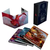Dungeons & Dragons Core Rulebooks Gift Set (Special Foil Covers Edition with Slipcase, Players Handbook, Dungeon Masters Guide, Monster Manual, DM S