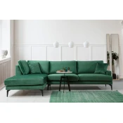 Atelier del Sofa Ugaona garnitura 90x88x283cm Zelena