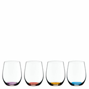 Riedel Set barvnih kozarcev 4 kos Happy O Vol. 2