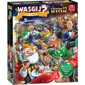 Jumbo - Puzzle Wasgij: Adventni koledar: Božična televizijska posebna oddaja - 40 - 99 kosov