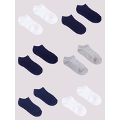 Yoclub Kidss Ankle Thin Socks Basic Colours 6-Pack P1