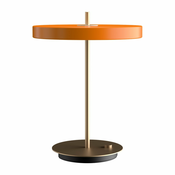 Namizna svetilka LED UMAGE Asteria Table, USB, oranžna/medeninasta - Dnevna soba / jedilnica - Dizajn - oranžna, medeninasta - Aluminij