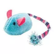 PAWISE CAT TOY MIŠKA MODRA/ZELENA/ROZA
