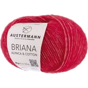 Austermann Briana Alpaca & Cotton 90319-03 Red Pletilna preja