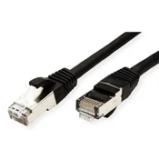 E-GREEN Kabl SFTP patch Cat6A 1m crni