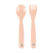 Kikka Boo Set kašicica i viljuška PP Glossy Pink