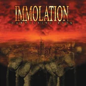 Immolation - Harnessing Ruin (Limited Edition) (Trans Red/ Black Marble Coloured) (LP)
