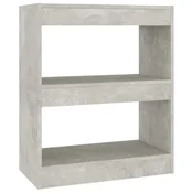 Vidaxl Knjižna omara/pregrada 60x30x72 cm