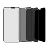 Zastitno staklo (clear privacy) za iPhone 13 Pro Max/14 Plus crno