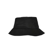 Childrens Cap Flexfit Cotton Twill Bucket, Black