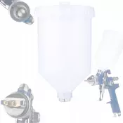 Rosfix 600 Ml Tank Za Brizgalno Pištolo HVLP – Trpežen Material, Kompatibilen, Enostaven Za Montažo | Mornarsko Modra, (5000212042)