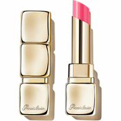 GUERLAIN KissKiss Bee Glow hranilni in vlažilni balzam za ustnice limitirana edicija odtenek 458 Pop Rose Glow 3,2 g