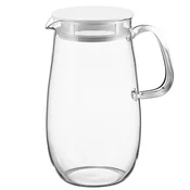 Hario Mugi-chan stekleni čajnik 1000 ml, bel