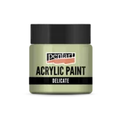 Akrilna barva Delicate metalik 50ml - greenish silver