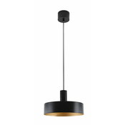 Rea Light Selene HN8398-B/CU/G Visilica, E27, 60W, O30cm, Crno-zlatna