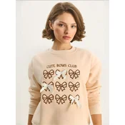 Bianco Lucci Majica Sweatshirts črna