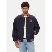 Bomber jakna Guess Jeans mornarsko modra barva, M5YL15 WHAA2