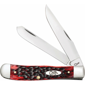 Case Cutlery Trapper Crimson Peach Seed