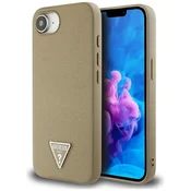 1 to 3 Guess Ovitek Zrnat Trikotnik Za Magsafe Za Iphone 16E Z Visoko Zaščito