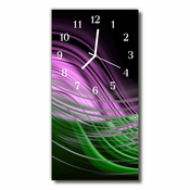 tulup.si Steklena navpična ura Art barva graphics 30x60 cm