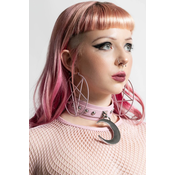 Uhan KILLSTAR - Pentagram Hoop - Pastel roza - KSRA004235