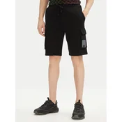KARL LAGERFELD Športne kratke hlače 705402 552917 Črna Regular Fit
