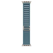 49mm Light Blue Alpine Loop - Small - Natural Titanium Finish
