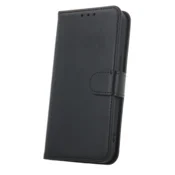 Onasi preklopna torbica Fancy Diary gladka Samsung Galaxy S25 - črna