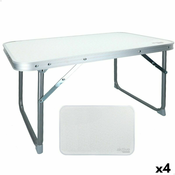 Sklopivi stol Aktive Bijela 60 x 40 x 40 cm (4 kom.)