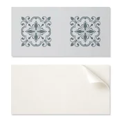 shumee Stenska dekoracija PVC plošča z vzorcem za sobo 120x60 cm rastlinski vzorec z ornamenti
