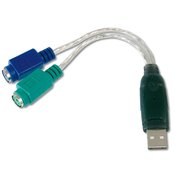 DIGITUS adapter 1X USB  2X PS2