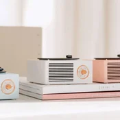 Bluetooth zvucnik Retro Vintage 3D plavi