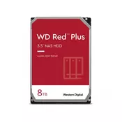 WD 8TB 7200rpm SATA-600 256MB Red Plus WD80EFBX