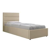 Postelja Comfivo Fabos II (Hlr 05) Enojne, Svetlo rjava, 90x200, Blago, Posteljno dnoPosteljno dno, 100x215x91cm