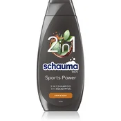 Schwarzkopf Schauma Men Sports Power 2In1 Shampoo šampon za vse vrste las 400 ml za moške