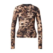 GUESS by Marciano Majica Ezme slonovina/čokolada/svetlo rjava