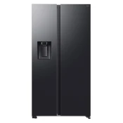 Samsung RS70F66KBFEF Ameriški hladilnik z vodo, No Frost+, Premium Black Steel