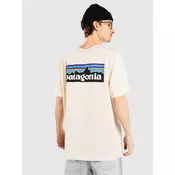 Patagonia P-6 Logo moška majica undyed natural