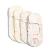 Womens Puma Mesh Footies Socks (2-pack), Pink, Size 39-42, Clothing